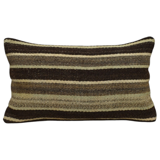 Kilim Antik El Dokuma Dekoratif Lumbar Kilim Kırlent Yastık Kılıfı 1008 - Yeni - Çok Renkli