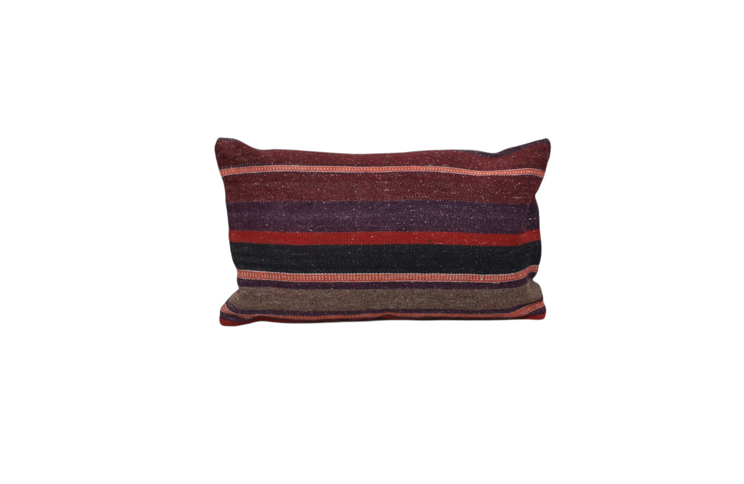Kilim Antik El Dokuma Dekoratif Lumbar Kilim Kırlent Yastık Kılıfı 1009 - Yeni - Çok Renkli