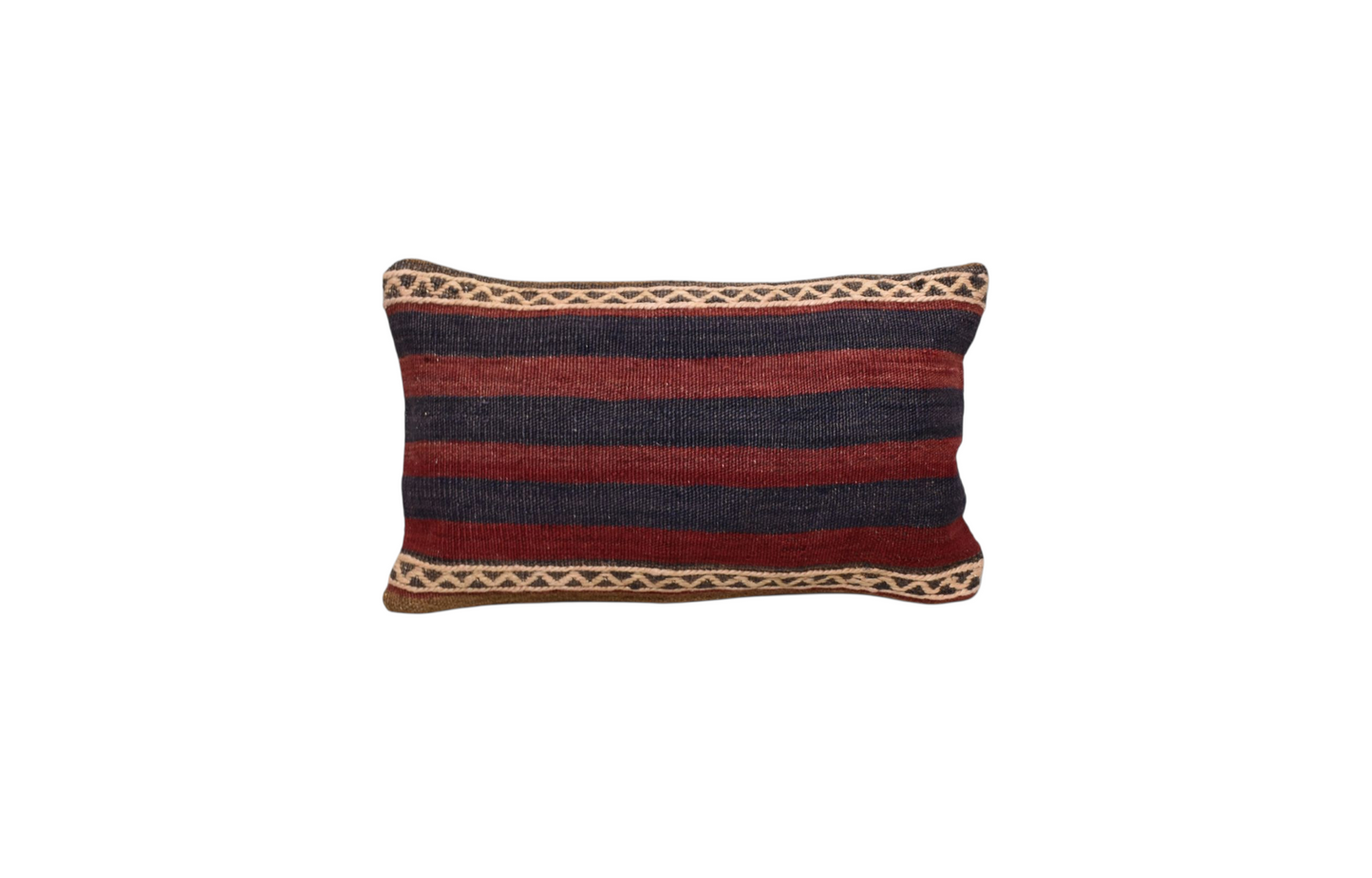 Kilim Antik El Dokuma Dekoratif Lumbar Kilim Kırlent Yastık Kılıfı 1019 - Yeni - Çok Renkli