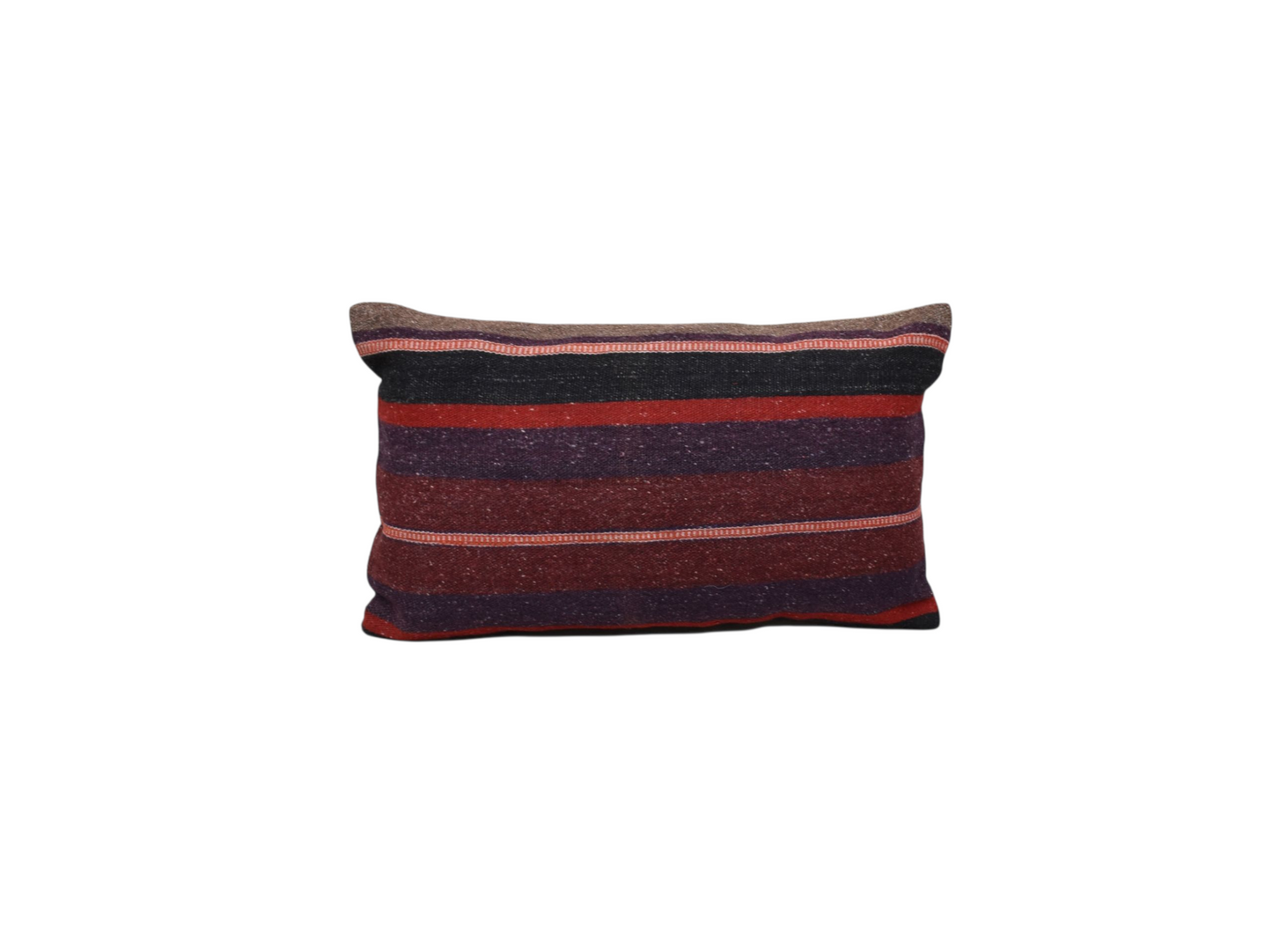 Kilim Antik El Dokuma Dekoratif Lumbar Kilim Kırlent Yastık Kılıfı 1023 - Yeni - Çok Renkli