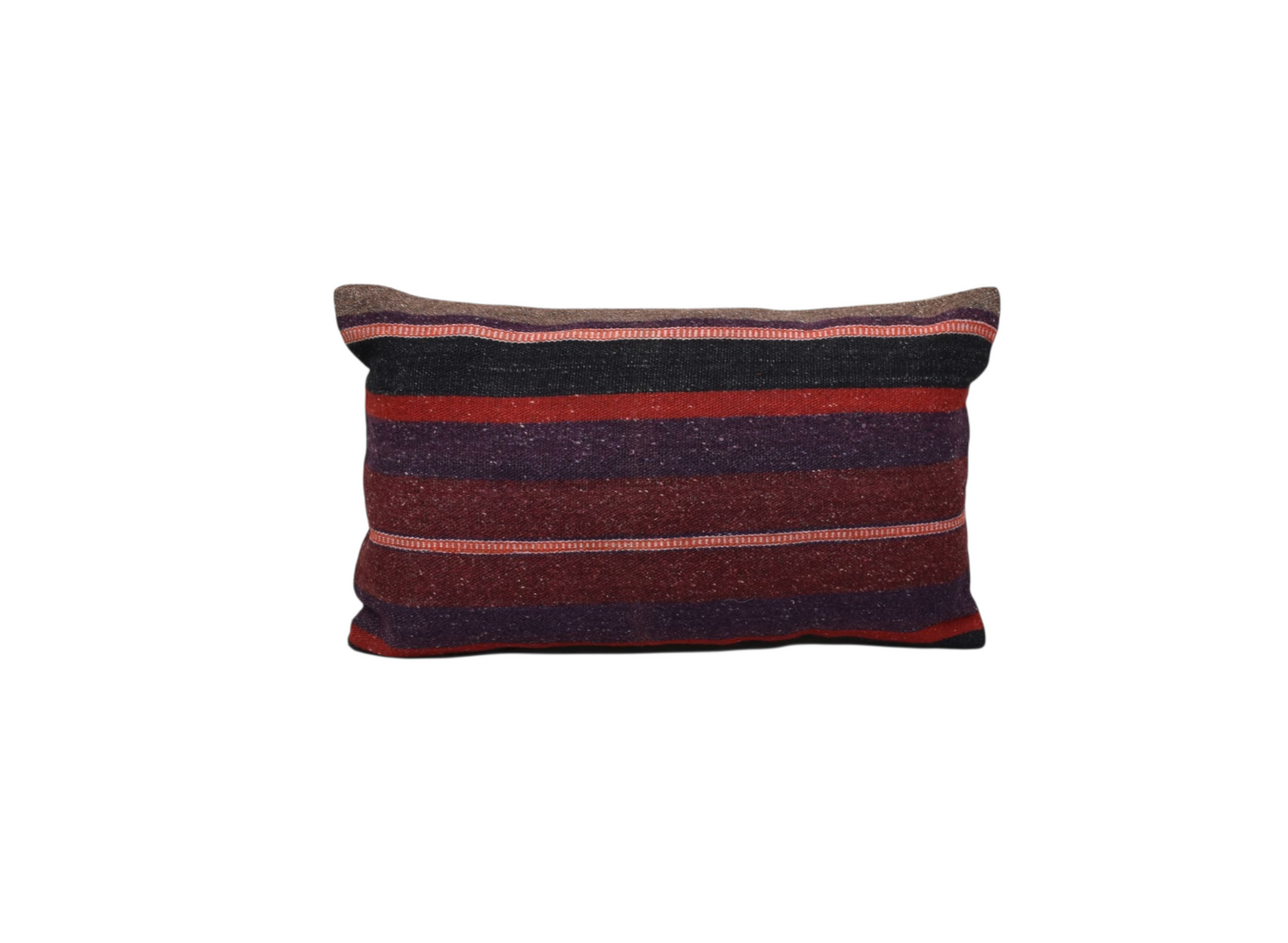 Kilim Antik El Dokuma Dekoratif Lumbar Kilim Kırlent Yastık Kılıfı 1023 - Yeni - Çok Renkli