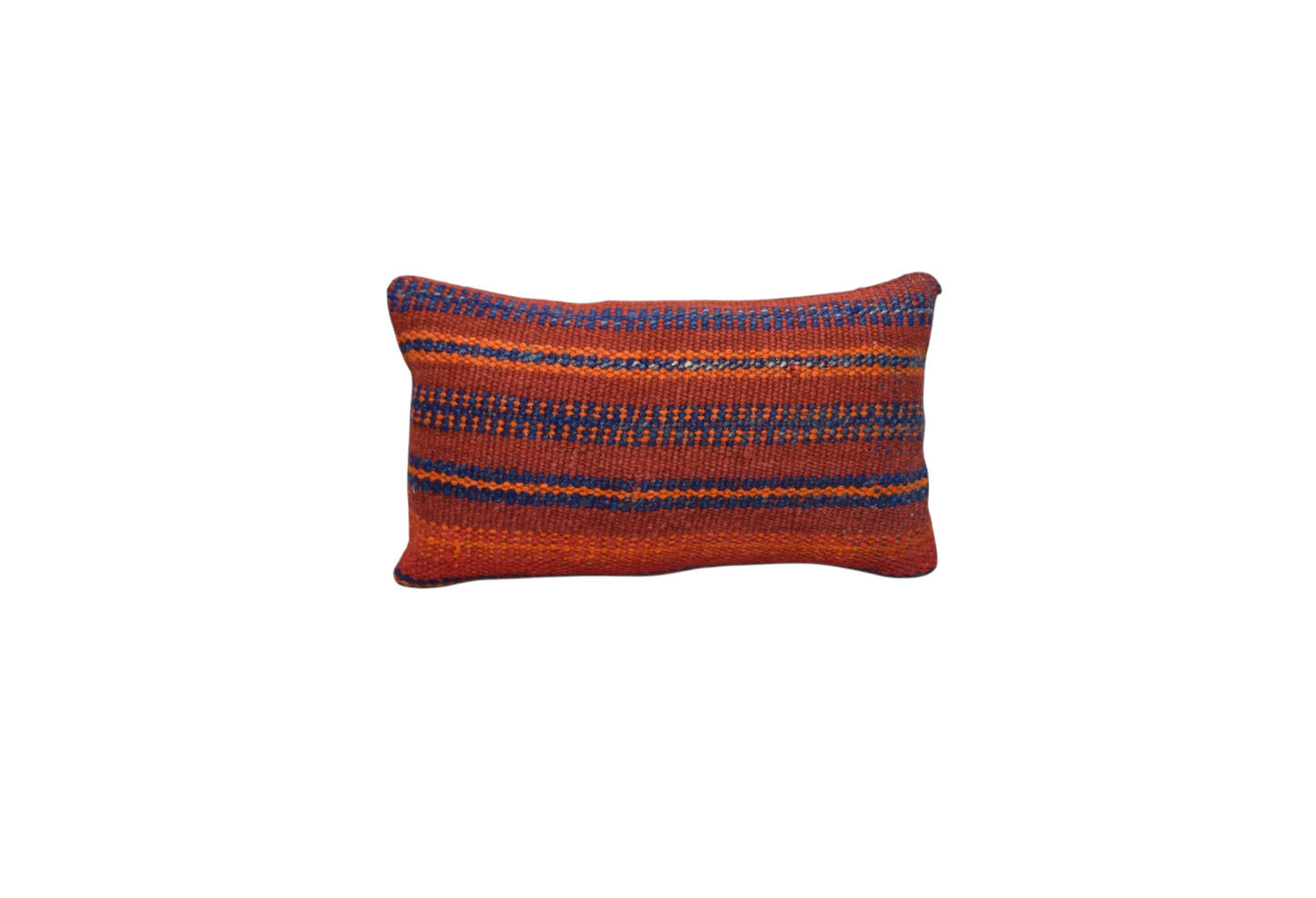 Kilim Antik El Dokuma Dekoratif Lumbar Kilim Kırlent Yastık Kılıfı 1028 - Yeni - Çok Renkli