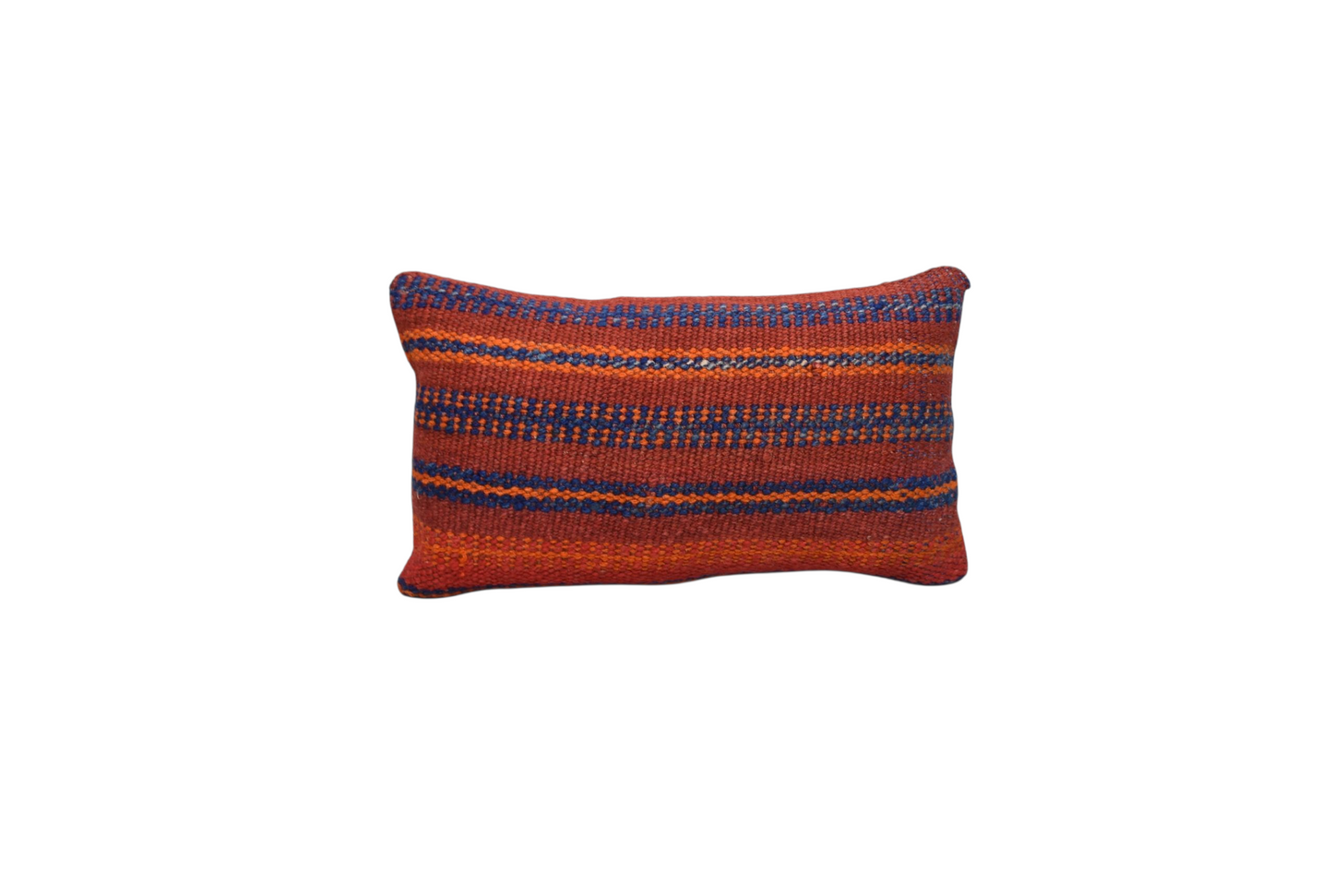 Kilim Antik El Dokuma Dekoratif Lumbar Kilim Kırlent Yastık Kılıfı 1028 - Yeni - Çok Renkli