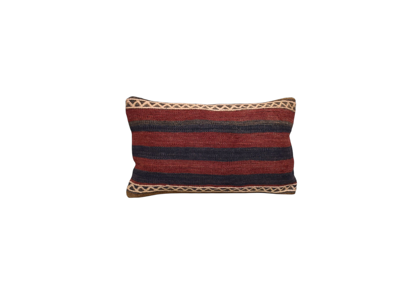 Kilim Antik El Dokuma Dekoratif Lumbar Kilim Kırlent Yastık Kılıfı 1035 - Yeni - Çok Renkli