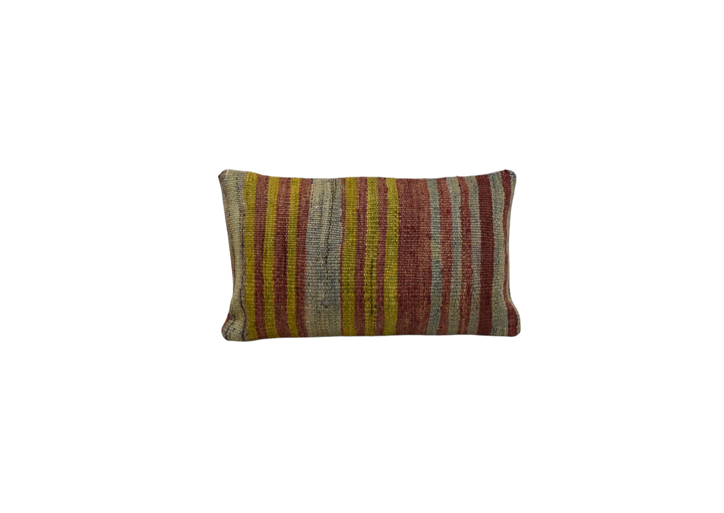 Kilim Antik El Dokuma Dekoratif Lumbar Kilim Kırlent Yastık Kılıfı 1036 - Yeni - Çok Renkli