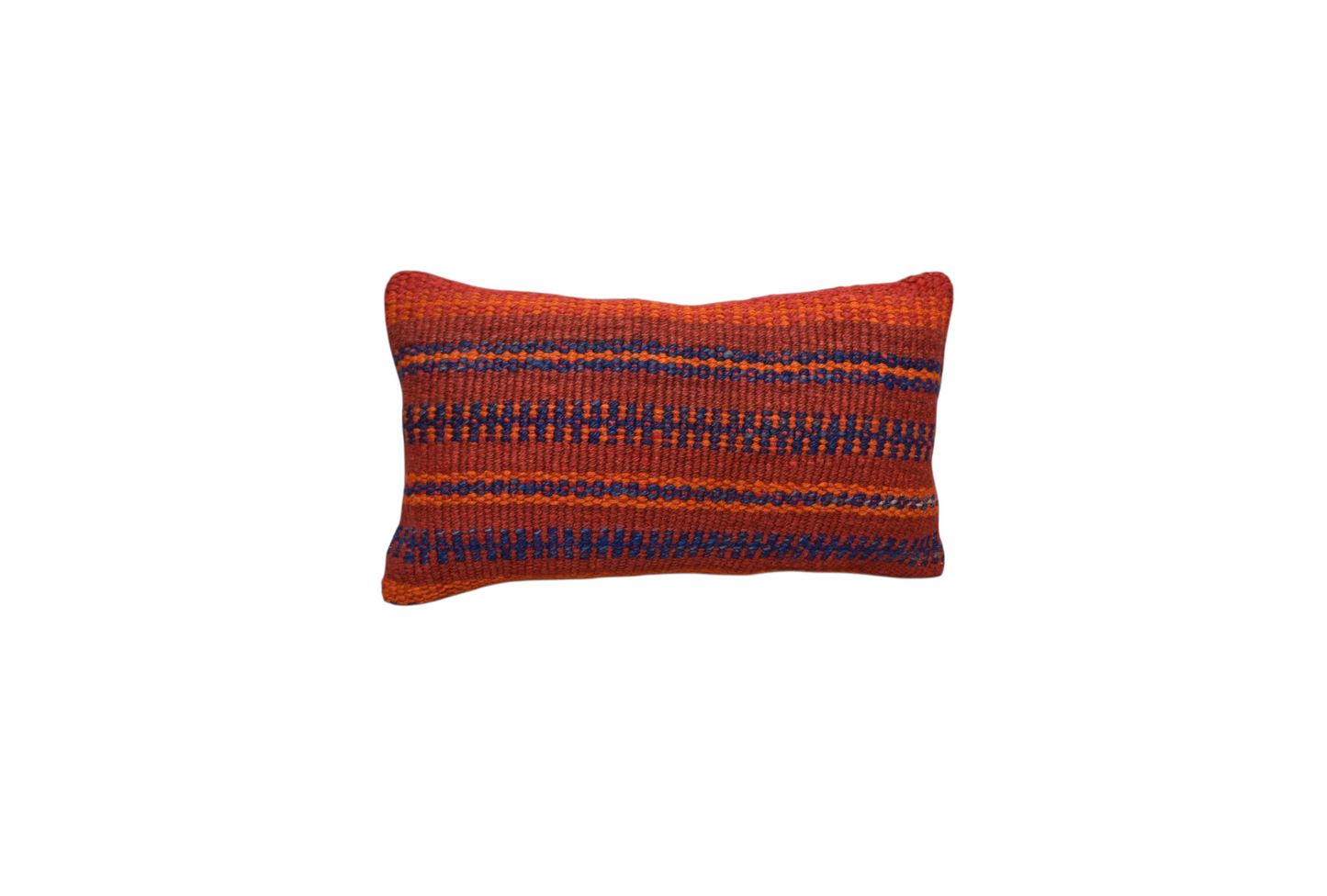 Kilim Antik El Dokuma Dekoratif Lumbar Kilim Kırlent Yastık Kılıfı 1039 - Yeni - Çok Renkli