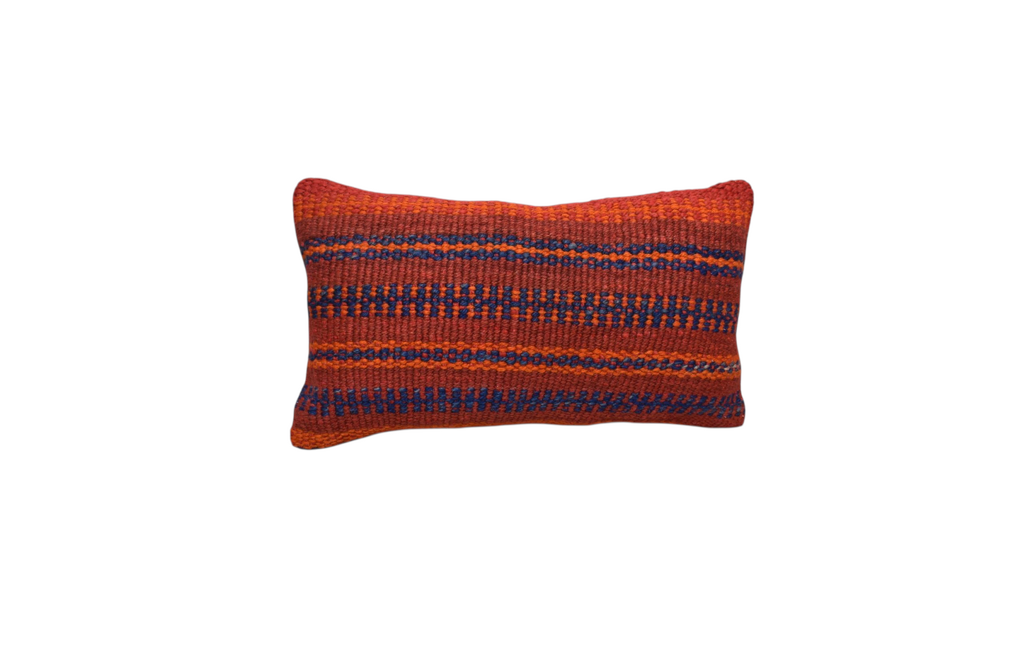 Kilim Antik El Dokuma Dekoratif Lumbar Kilim Kırlent Yastık Kılıfı 1039 - Yeni - Çok Renkli