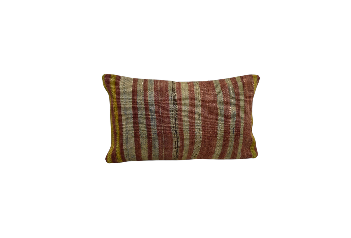 Kilim Antik El Dokuma Dekoratif Lumbar Kilim Kırlent Yastık Kılıfı 1044 - Yeni - Çok Renkli