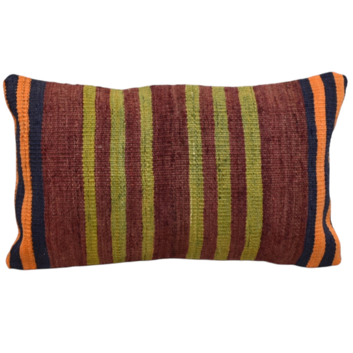 Kilim Antik El Dokuma Dekoratif Lumbar Kilim Kırlent Yastık Kılıfı 1052 - Yeni - Çok Renkli