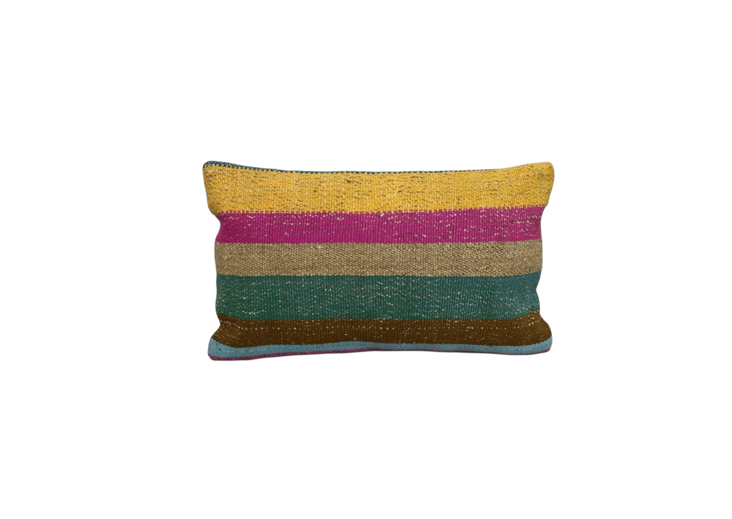 Kilim Antik El Dokuma Dekoratif Lumbar Kilim Kırlent Yastık Kılıfı 1053 - Yeni - Çok Renkli