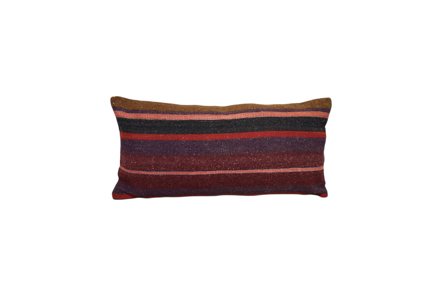 Kilim Antik El Dokuma Dekoratif Lumbar Kilim Kırlent Yastık Kılıfı 1061 - Yeni - Çok Renkli