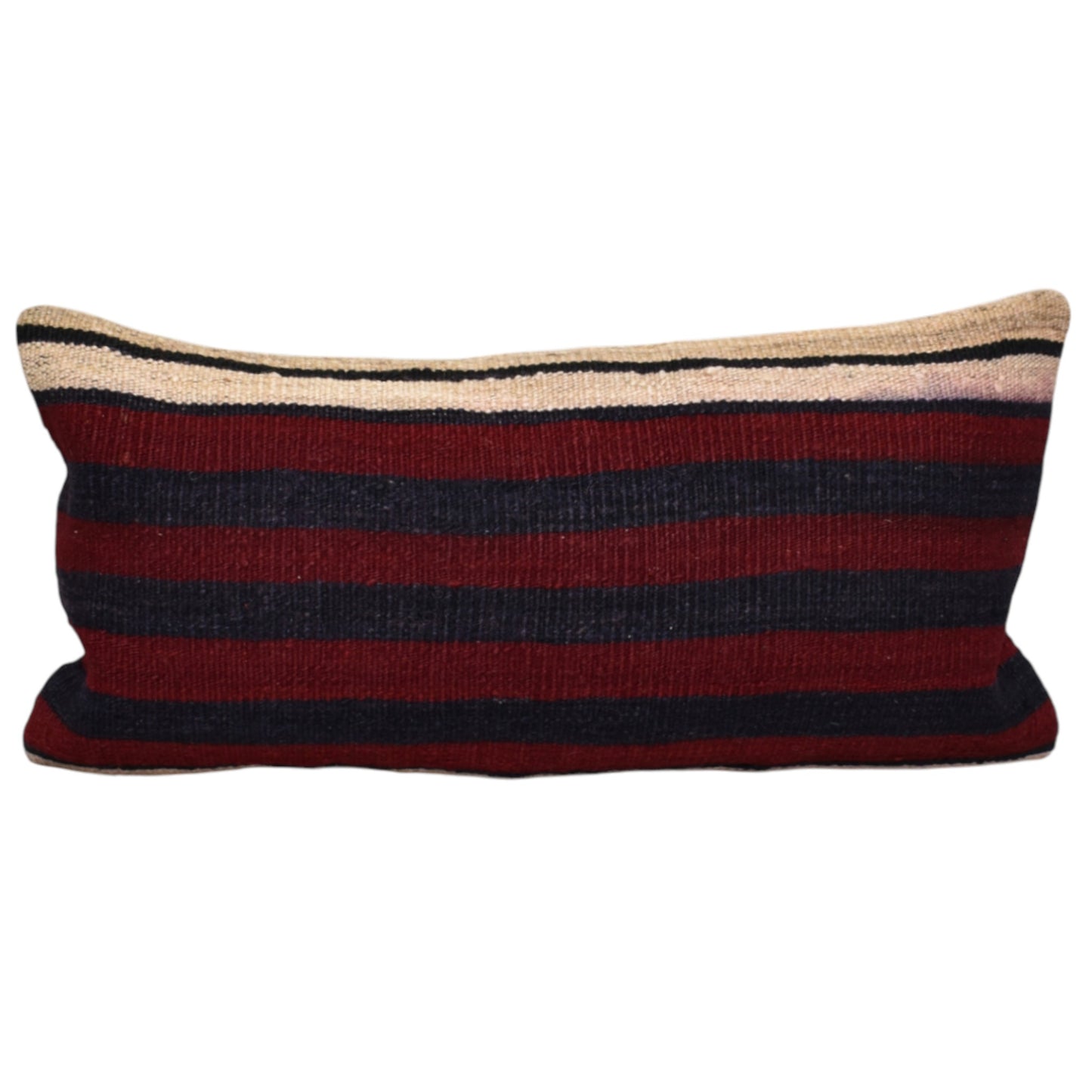 Kilim Antik El Dokuma Dekoratif Lumbar Kilim Kırlent Yastık Kılıfı 1065 - Yeni - Çok Renkli