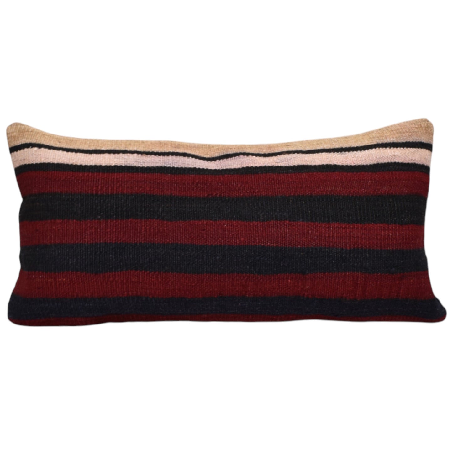 Kilim Antik El Dokuma Dekoratif Lumbar Kilim Kırlent Yastık Kılıfı 1068 - Yeni - Çok Renkli