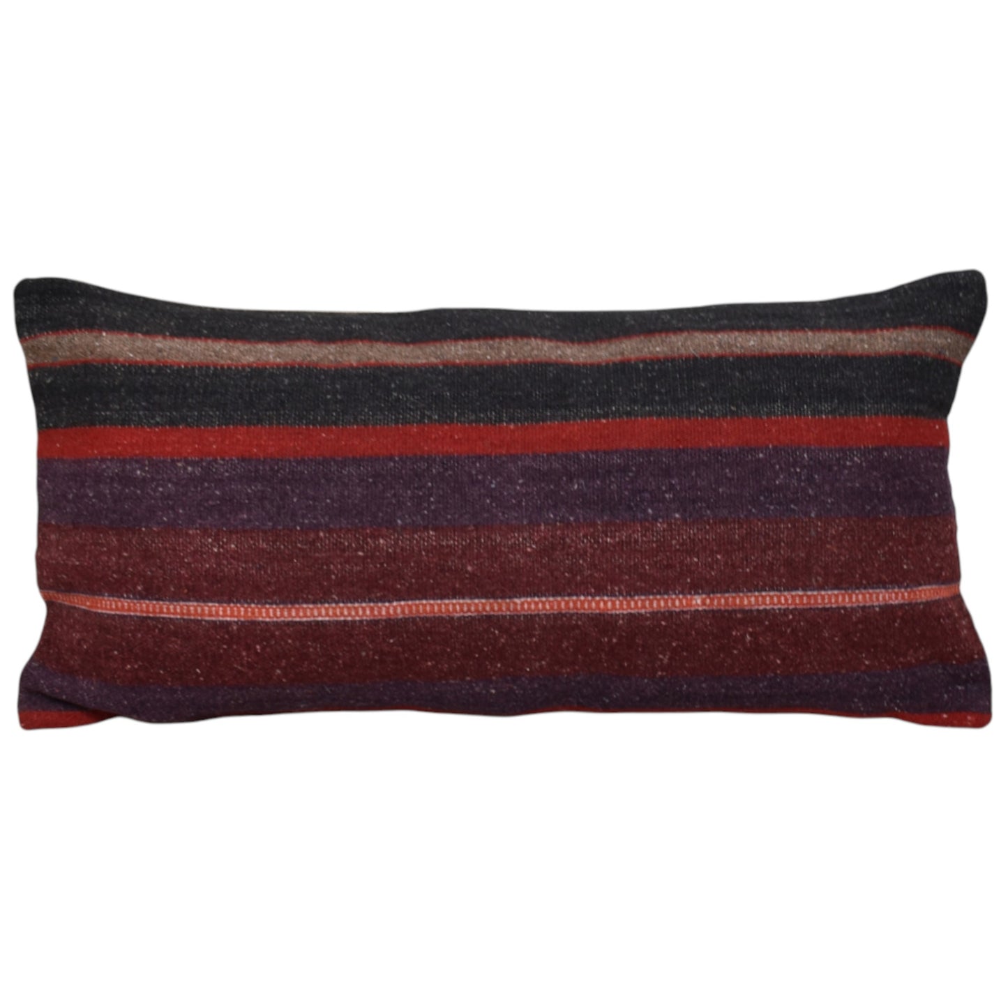 Kilim Antik El Dokuma Dekoratif Lumbar Kilim Kırlent Yastık Kılıfı 1069 - Yeni - Çok Renkli