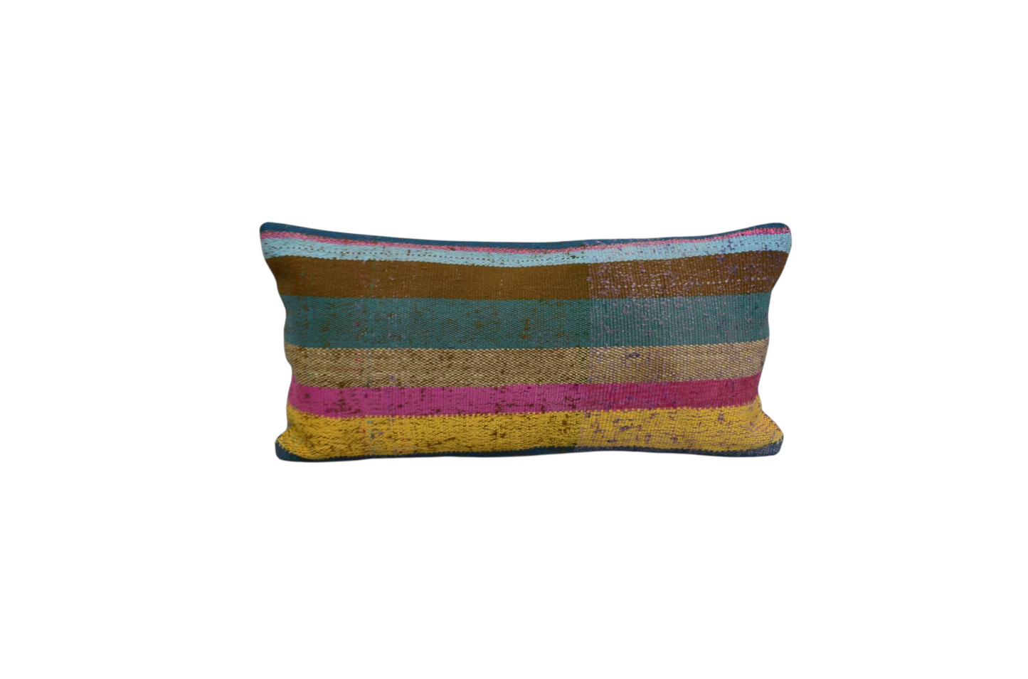 Kilim Antik El Dokuma Dekoratif Lumbar Kilim Kırlent Yastık Kılıfı 1070 - Yeni - Çok Renkli