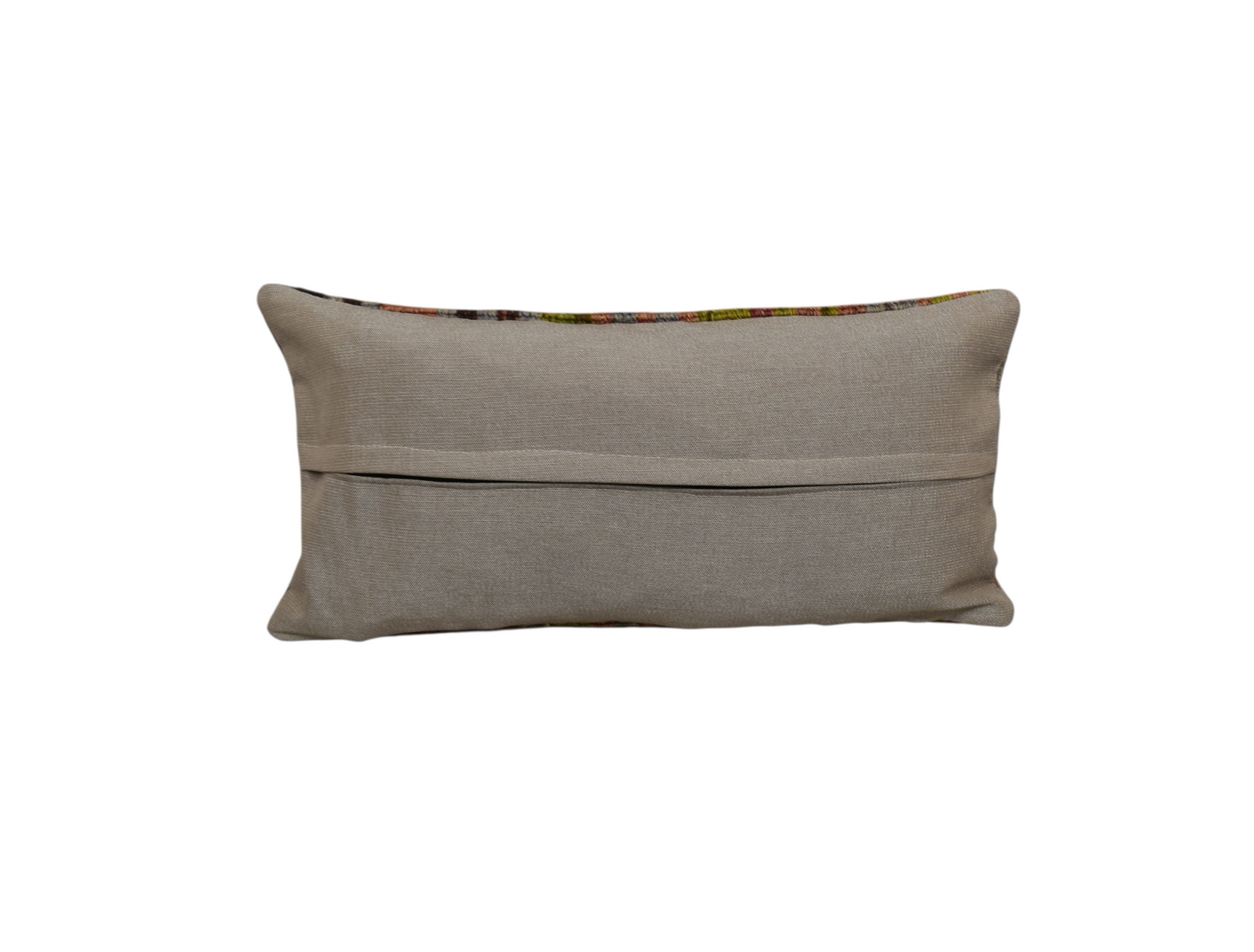 Kilim Antik El Dokuma Dekoratif Lumbar Kilim Kırlent Yastık Kılıfı 1070 - Yeni - Çok Renkli