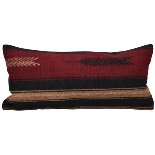 Kilim Antik El Dokuma Dekoratif Lumbar Kilim Kırlent Yastık Kılıfı 1073 - Yeni - Çok Renkli