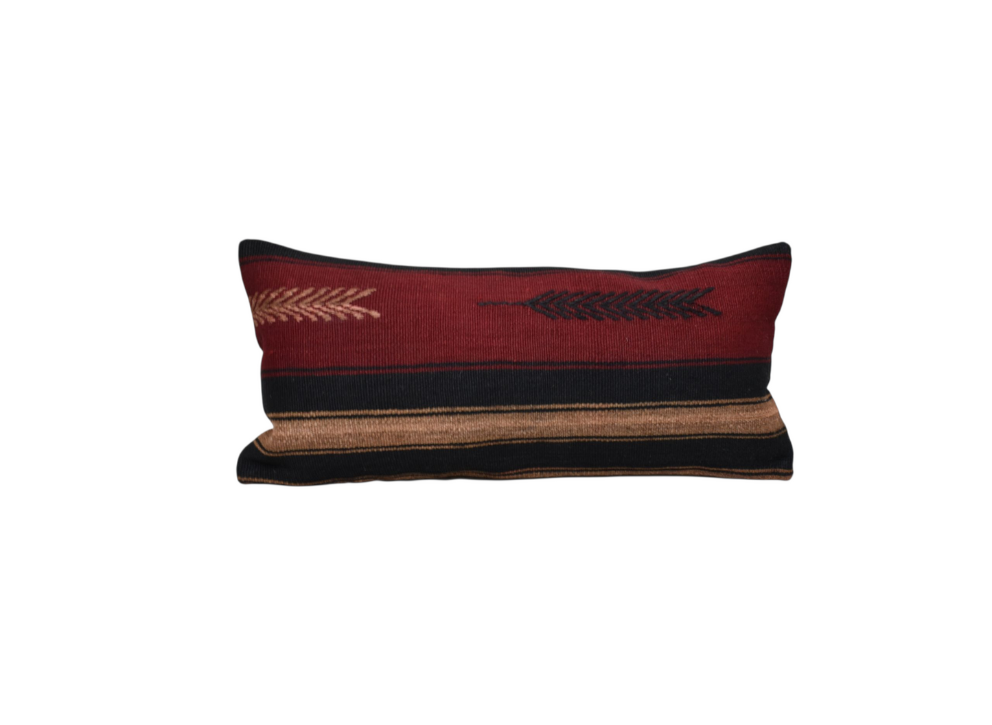 Kilim Antik El Dokuma Dekoratif Lumbar Kilim Kırlent Yastık Kılıfı 1073 - Yeni - Çok Renkli