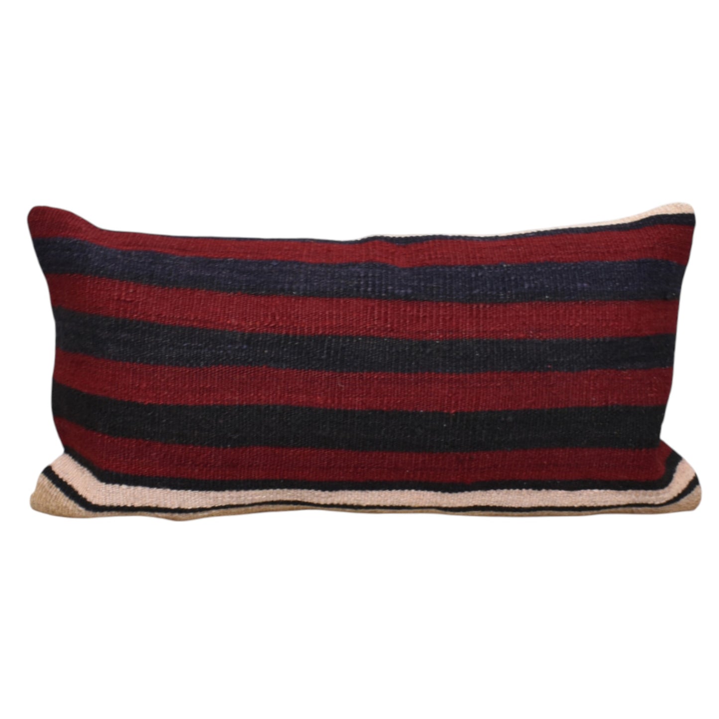 Kilim Antik El Dokuma Dekoratif Lumbar Kilim Kırlent Yastık Kılıfı 1086 - Yeni - Çok Renkli