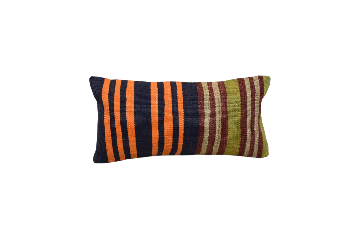 Kilim Antik El Dokuma Dekoratif Lumbar Kilim Kırlent Yastık Kılıfı 1089 - Yeni - Çok Renkli