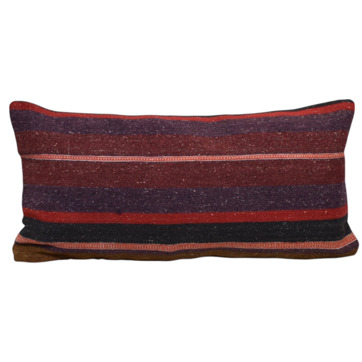Kilim Antik El Dokuma Dekoratif Lumbar Kilim Kırlent Yastık Kılıfı 1090 - Yeni - Çok Renkli