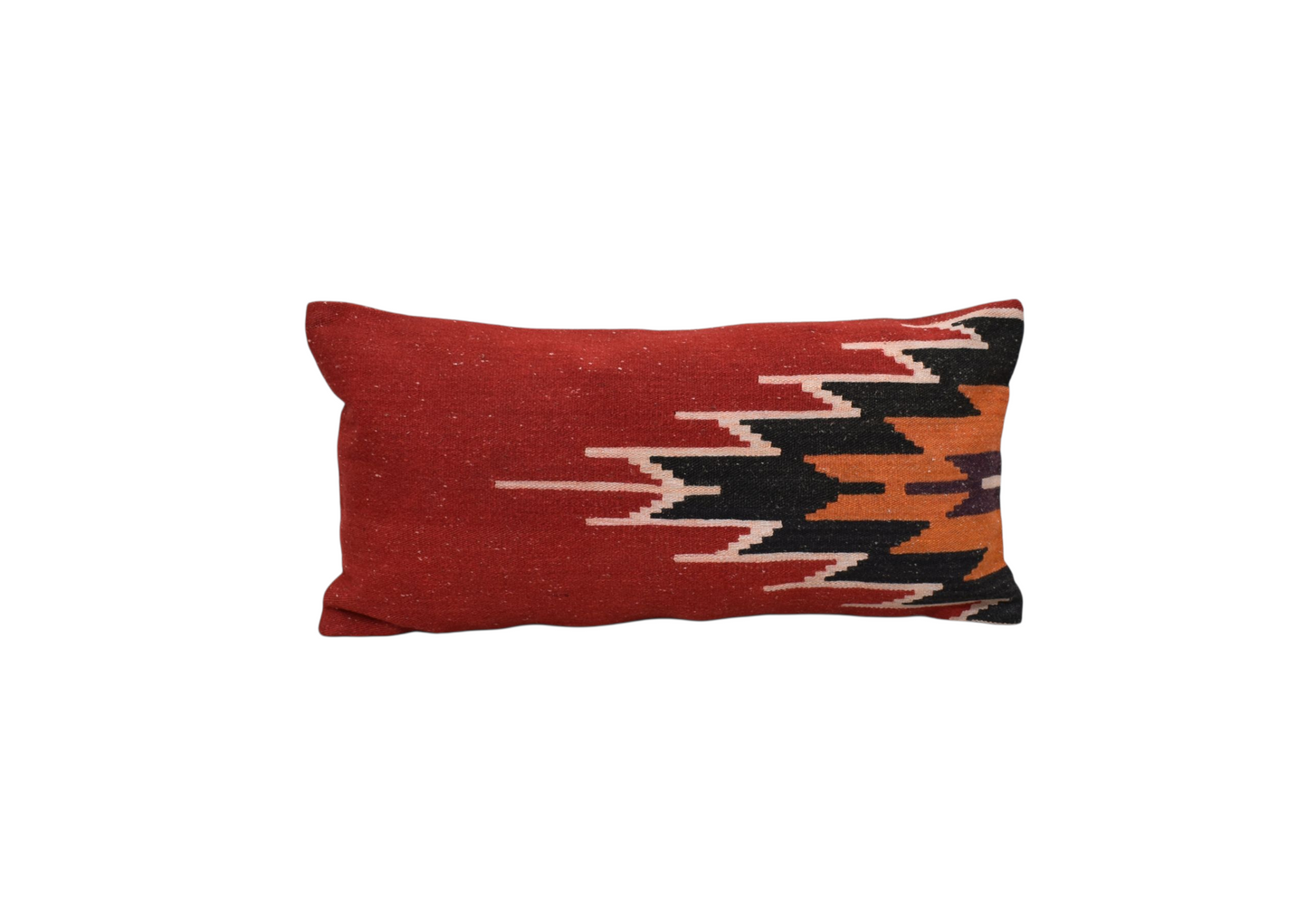 Kilim Antik El Dokuma Dekoratif Lumbar Kilim Kırlent Yastık Kılıfı 1091 - Yeni - Çok Renkli