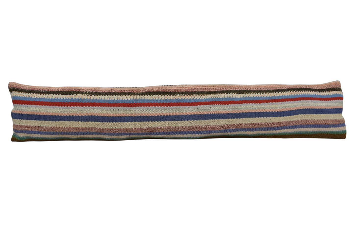 Kilim Antik El Dokuma Dekoratif Lumbar Kilim Kırlent Yastık Kılıfı 1104 - Yeni - Çok Renkli