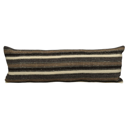 Kilim Antik El Dokuma Dekoratif Lumbar Kilim Kırlent Yastık Kılıfı 1107 - Yeni - Çok Renkli