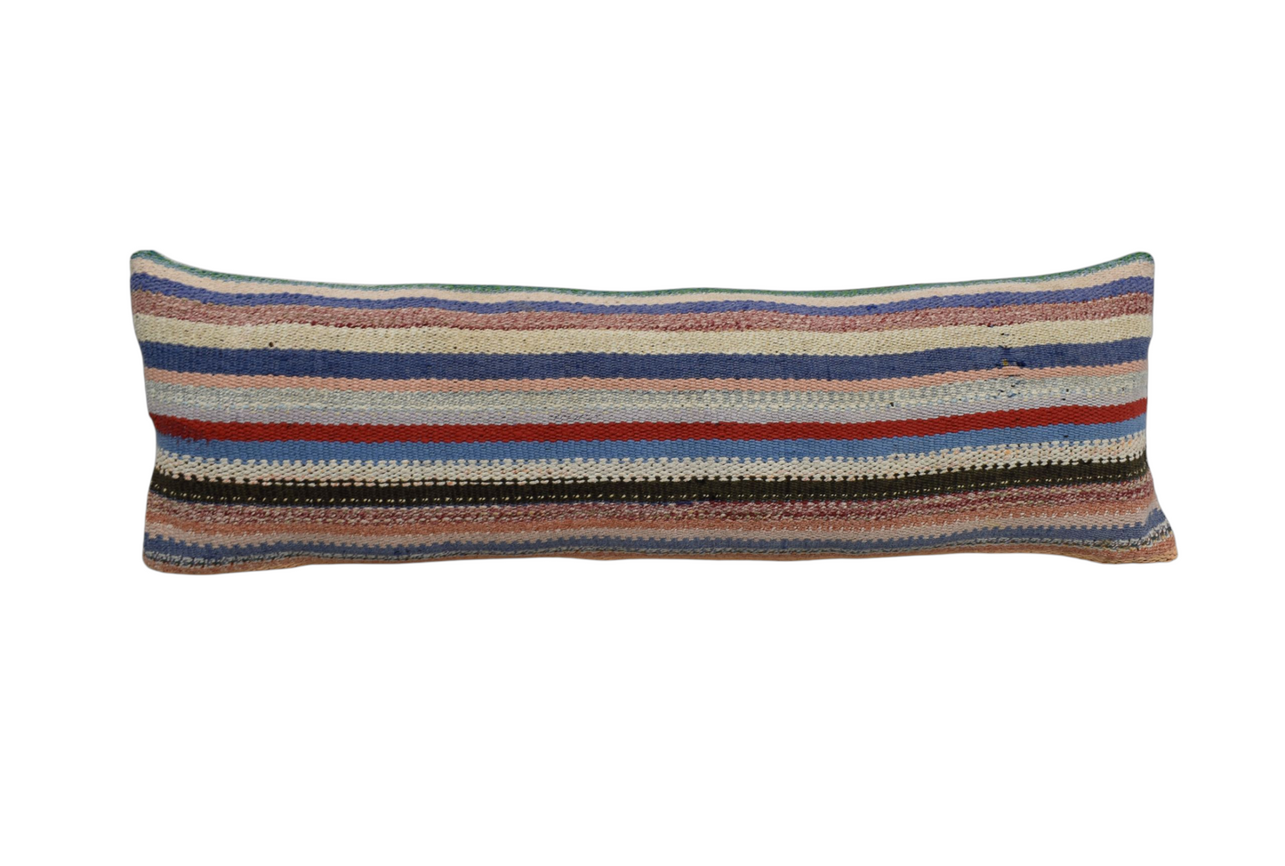 Kilim Antik El Dokuma Dekoratif Lumbar Kilim Kırlent Yastık Kılıfı 1109 - Yeni - Çok Renkli
