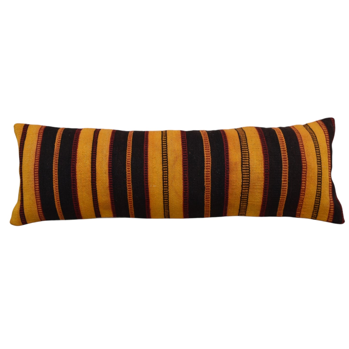 Kilim Antik El Dokuma Dekoratif Lumbar Kilim Kırlent Yastık Kılıfı 1110 - Yeni - Çok Renkli