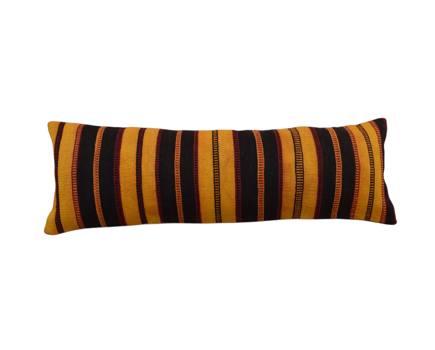 Kilim Antik El Dokuma Dekoratif Lumbar Kilim Kırlent Yastık Kılıfı 1110 - Yeni - Çok Renkli