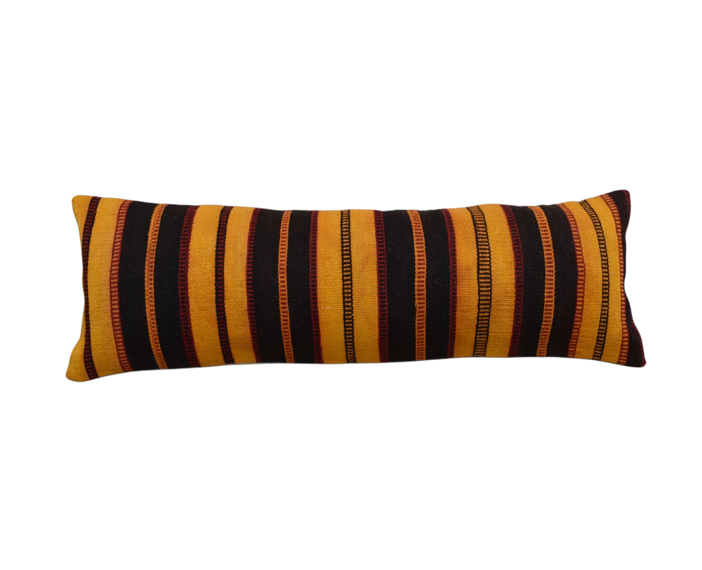 Kilim Antik El Dokuma Dekoratif Lumbar Kilim Kırlent Yastık Kılıfı 1110 - Yeni - Çok Renkli