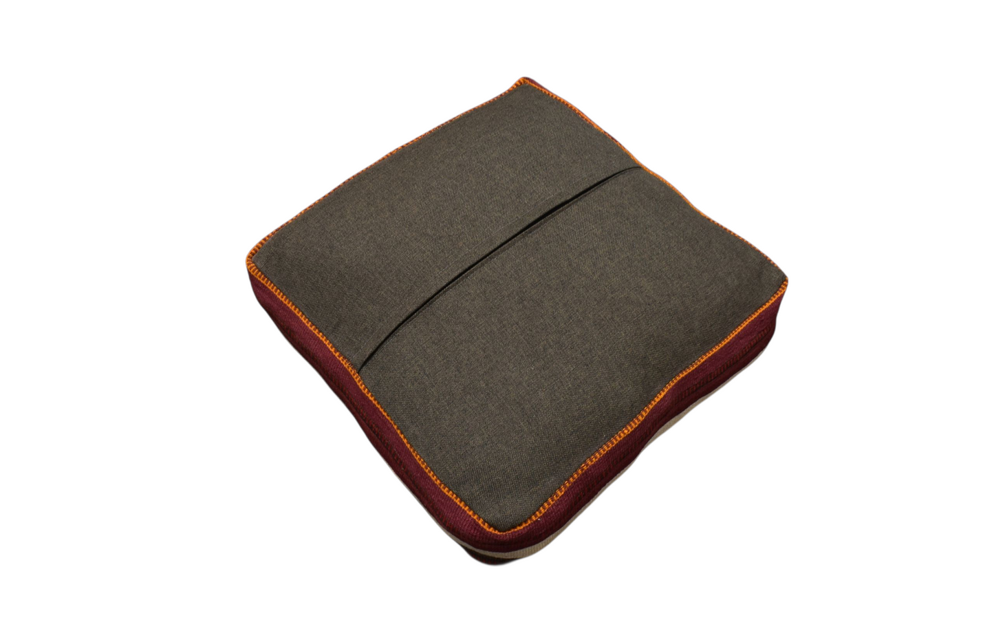 Kilim Antik El Dokuma Dekoratif Puf Köşe Kilim Minderi Kırlent Kılıfı 1114 - Yeni - Çok Renkli