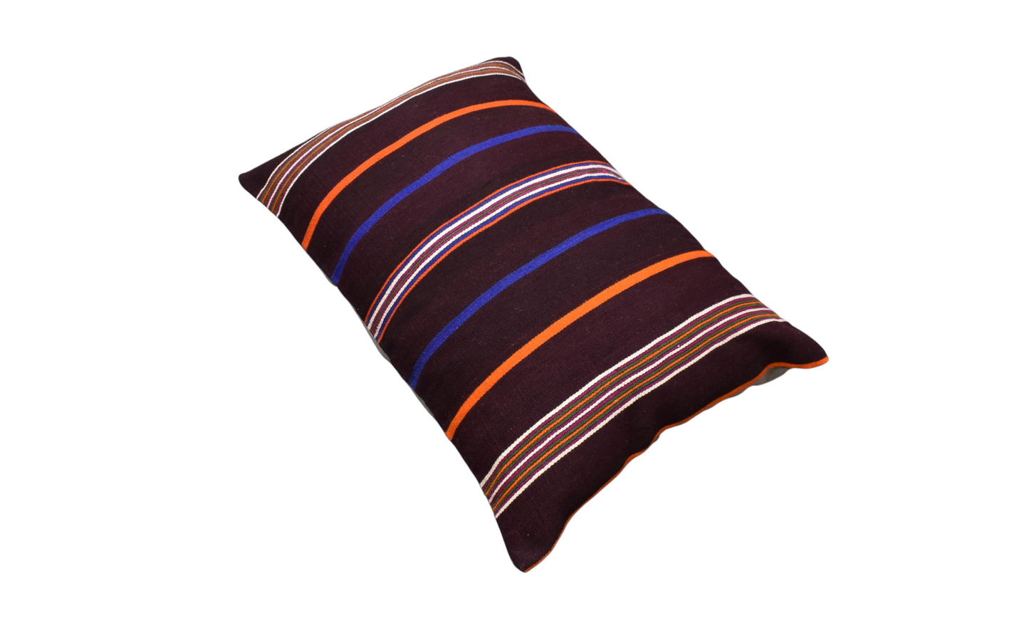 Kilim Antik El Dokuma Dekoratif Lumbar Kilim Kırlent Yastık Kılıfı 1115 - Yeni - Çok Renkli