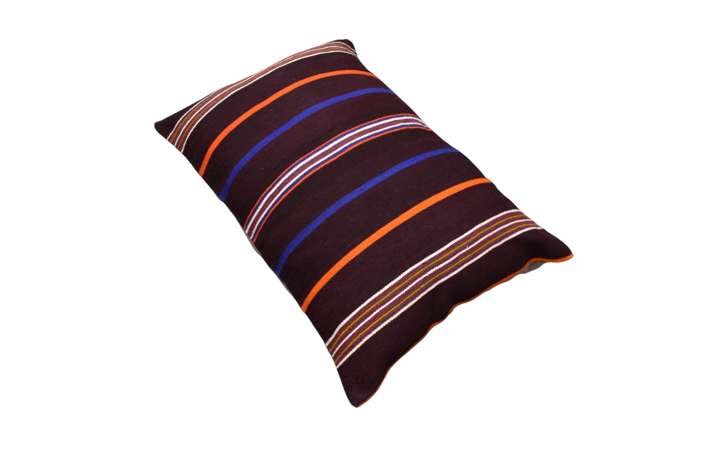 Kilim Antik El Dokuma Dekoratif Lumbar Kilim Kırlent Yastık Kılıfı 1115 - Yeni - Çok Renkli