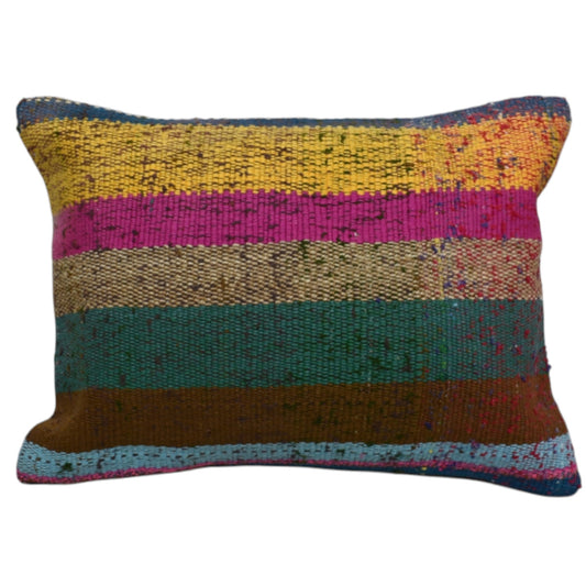 Kilim Antik El Dokuma Dekoratif Kilim Kırlent Yastık Kılıfı 1117 - Yeni - Çok Renkli