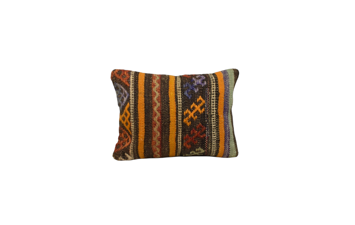 Kilim Antik El Dokuma Dekoratif Kilim Kırlent Yastık Kılıfı 1118 - Yeni - Çok Renkli