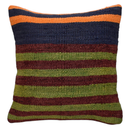 Kilim Antik El Dokuma Dekoratif Kilim Kırlent Yastık Kılıfı 1119 - Yeni - Çok Renkli