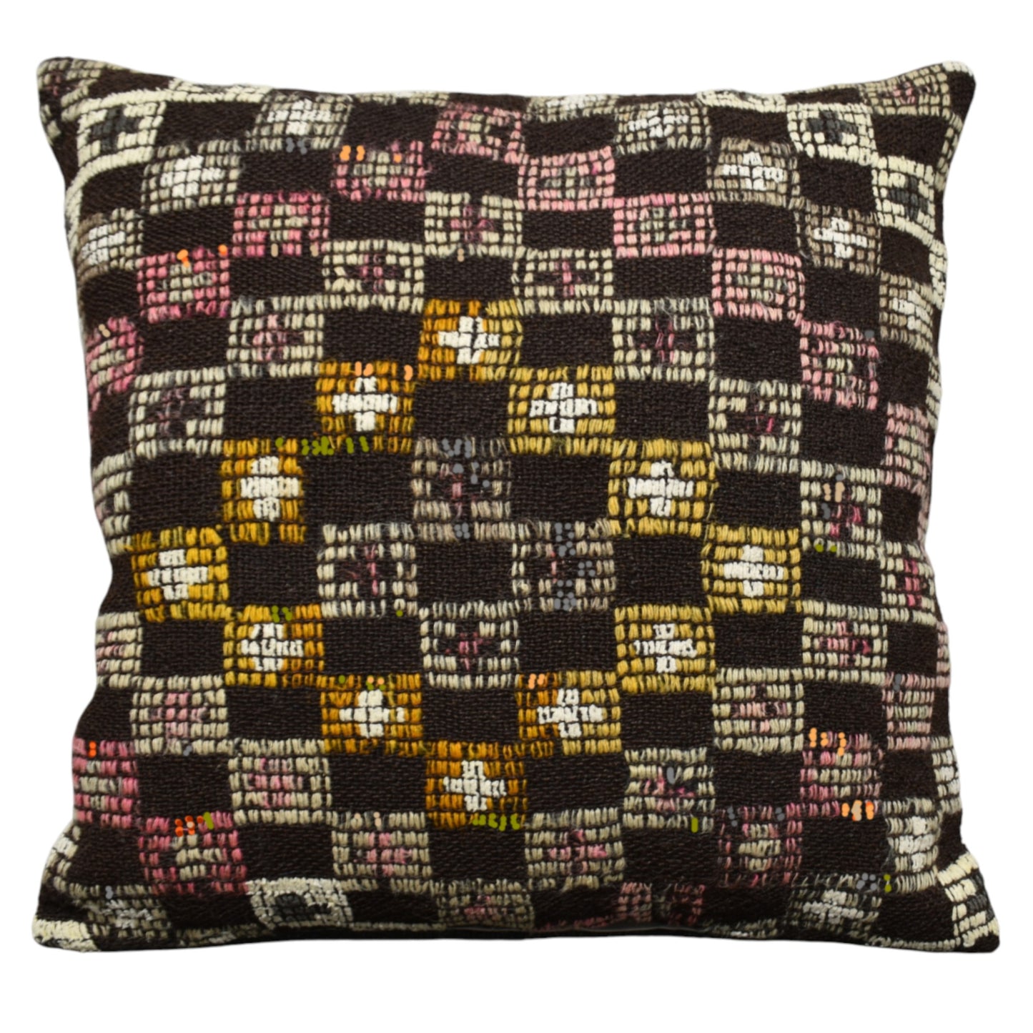 Kilim Antik El Dokuma Dekoratif Kilim Kırlent Yastık Kılıfı 1123 - Yeni - Çok Renkli