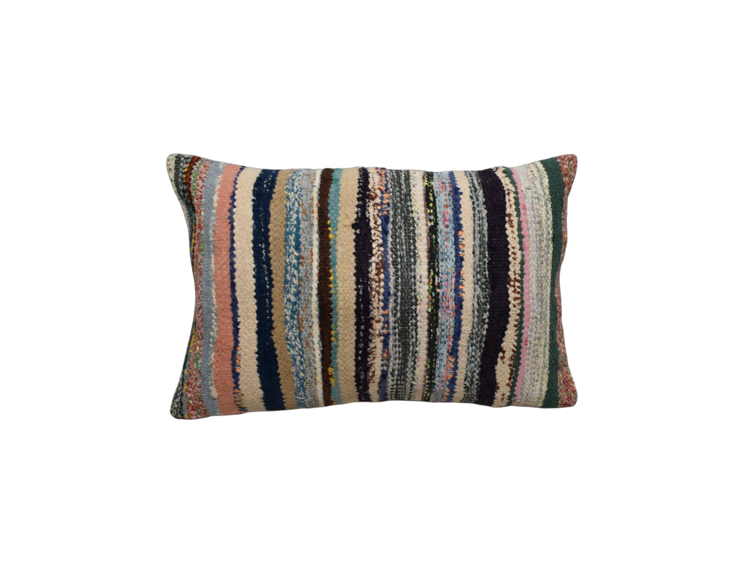 Kilim Antik El Dokuma Dekoratif Kilim Kırlent Yastık Kılıfı 1127 - Yeni - Çok Renkli