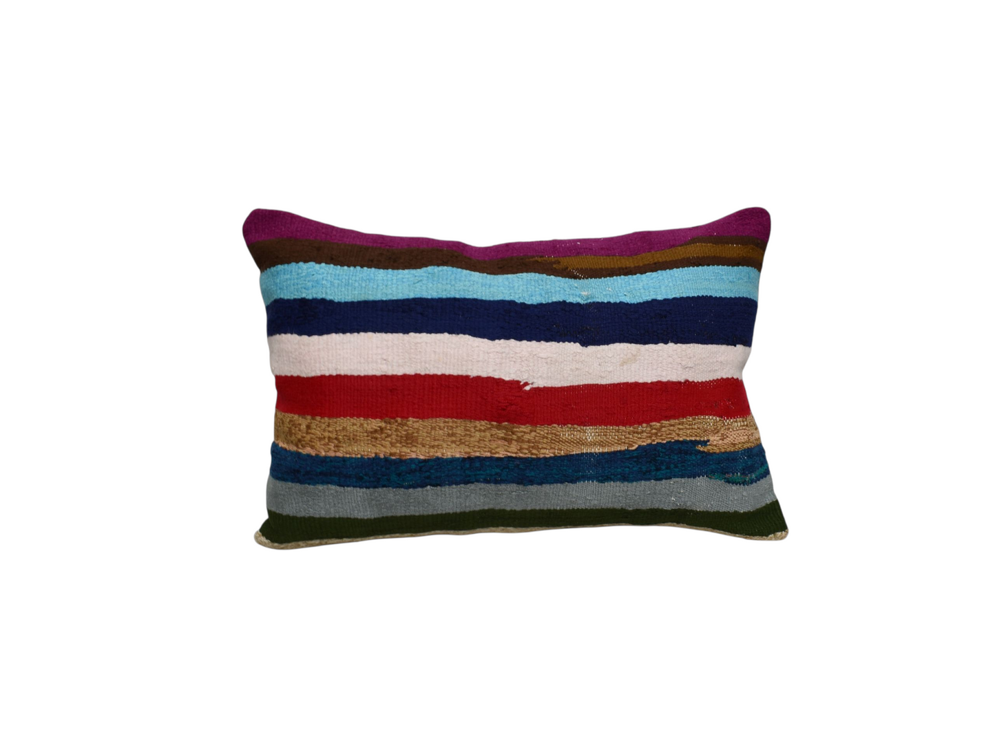 Kilim Antik El Dokuma Dekoratif Kilim Kırlent Yastık Kılıfı 1130 - Yeni - Çok Renkli