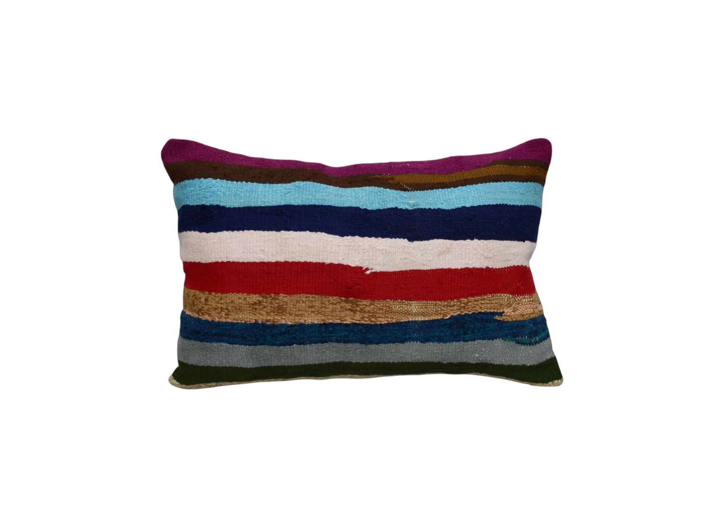 Kilim Antik El Dokuma Dekoratif Kilim Kırlent Yastık Kılıfı 1130 - Yeni - Çok Renkli