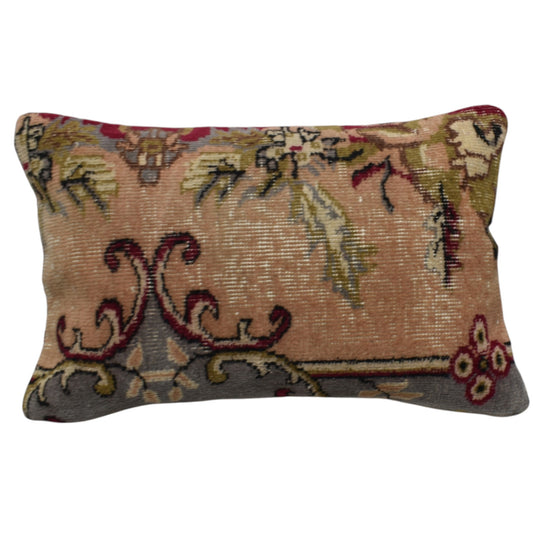Kilim Antik El Dokuma Dekoratif Halı Kırlent Yastık Kılıfı 1131 - Vintage - Çok Renkli