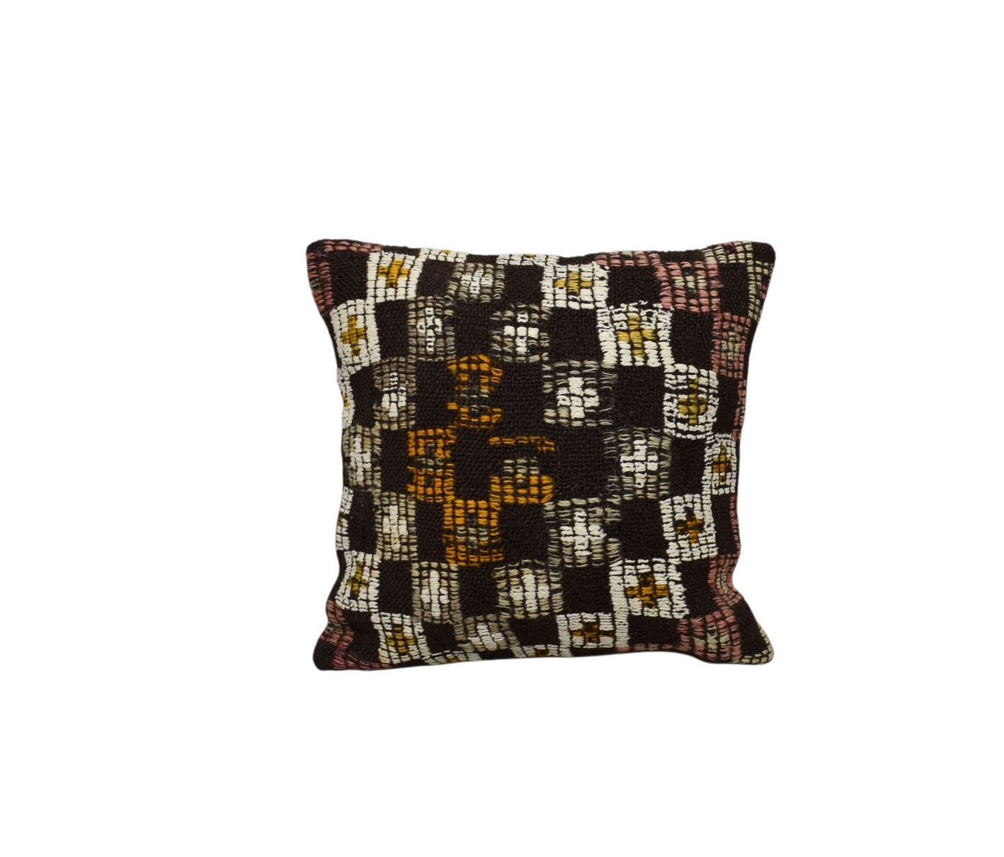 Kilim Antik El Dokuma Dekoratif Kilim Kırlent Yastık Kılıfı 1137 - Yeni - Çok Renkli