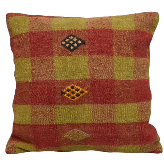 Kilim Antik El Dokuma Dekoratif Kilim Kırlent Yastık Kılıfı 1144 - Yeni - Çok Renkli