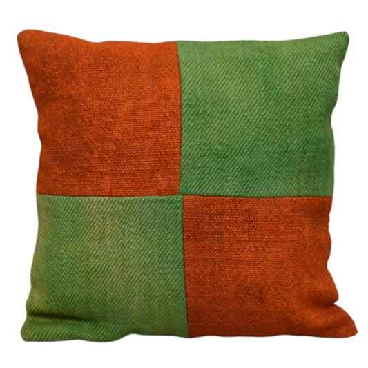 Kilim Antik El Dokuma Patchwork Kırkyama Dekoratif Kilim Kırlent Yastık Kılıfı 1145 - Yeni - Çok Renkli