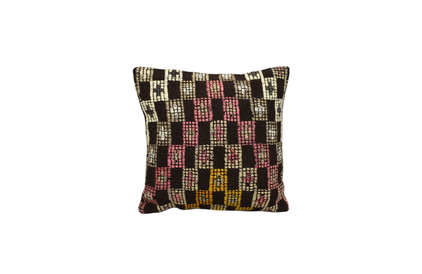 Kilim Antik El Dokuma Dekoratif Kilim Kırlent Yastık Kılıfı 1147 - Yeni - Çok Renkli