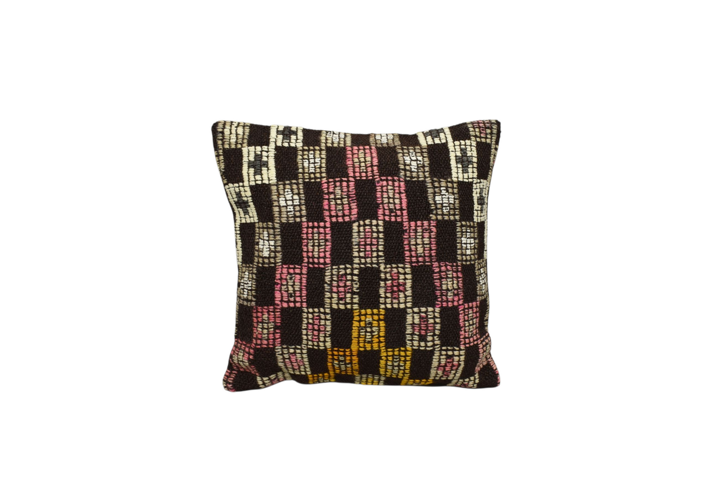 Kilim Antik El Dokuma Dekoratif Kilim Kırlent Yastık Kılıfı 1147 - Yeni - Çok Renkli