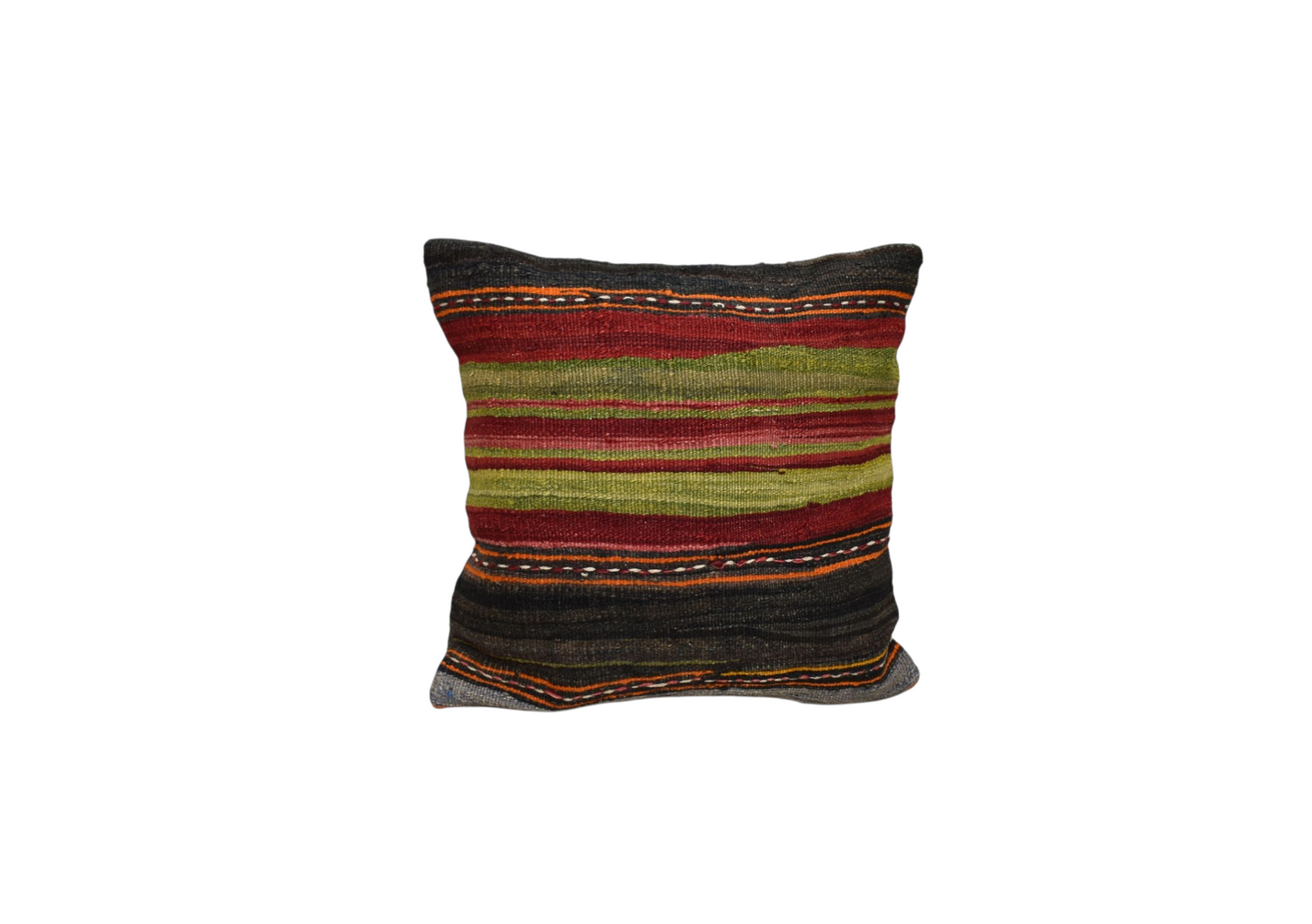 Kilim Antik El Dokuma Dekoratif Kilim Kırlent Yastık Kılıfı 1150 - Yeni - Çok Renkli