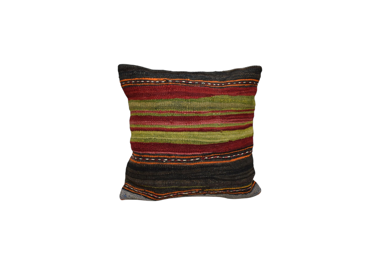 Kilim Antik El Dokuma Dekoratif Kilim Kırlent Yastık Kılıfı 1150 - Yeni - Çok Renkli